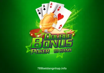 Hình ảnh trò chơi Double Bonus Poker 10 Hand tại 789b